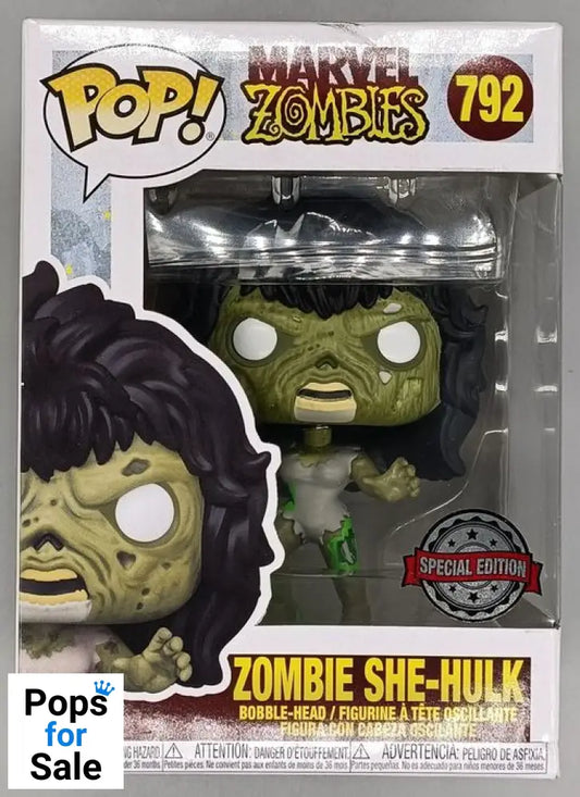 #792 Zombie She-Hulk - Marvel Zombies - Box Damaged Funko POP