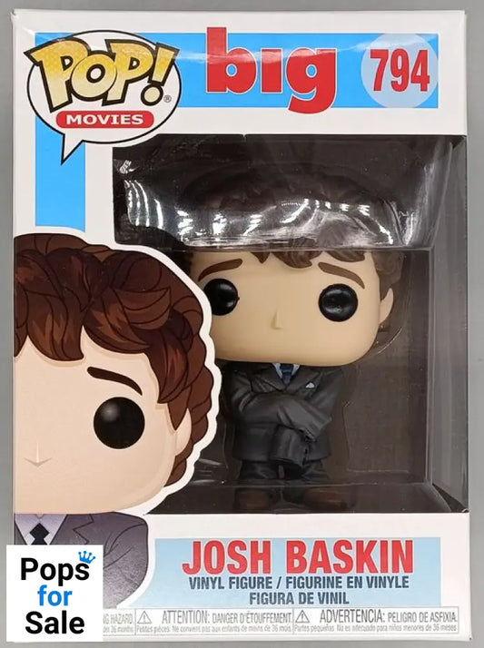 794 Josh Baskin - Big Funko POP - Box Damaged