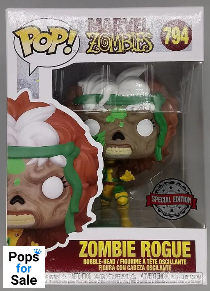 #794 Zombie Rogue - Marvel Zombies Funko POP