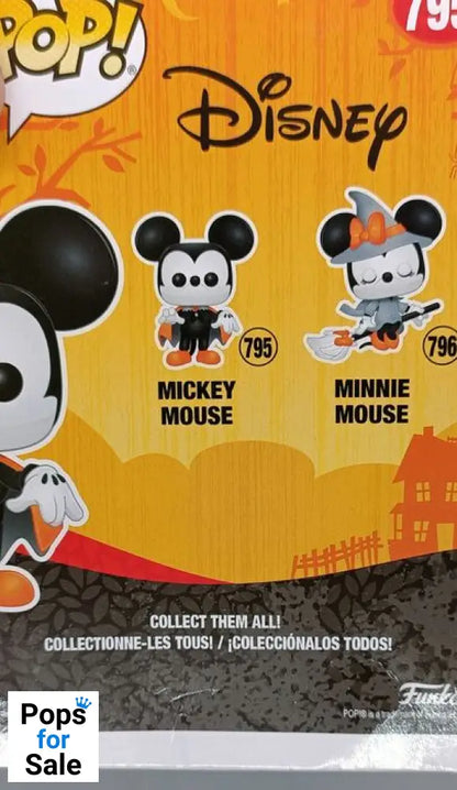 #795 Mickey Mouse (Spooky) - Disney - Box Damaged Funko POP