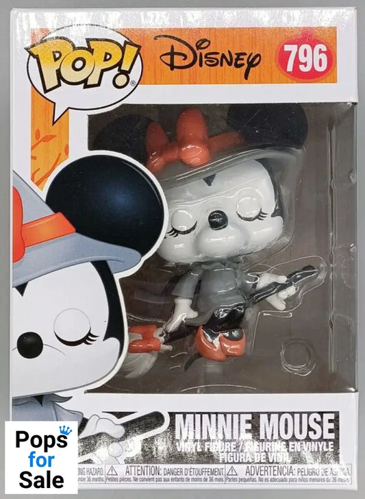 #796 Minnie Mouse (Witchy) - Disney Halloween - Box Damaged Funko POP