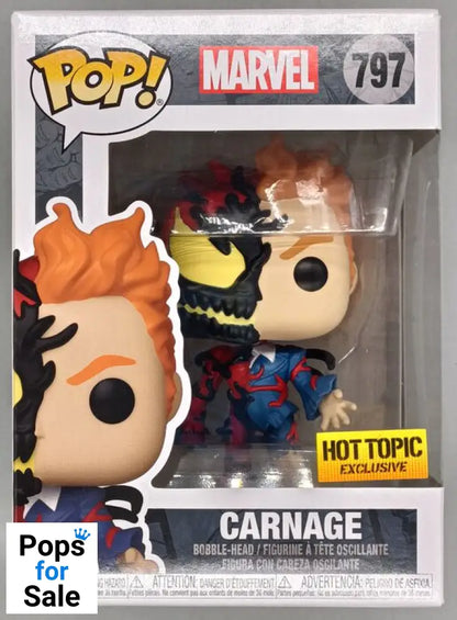 #797 Carnage (Transforming) - Marvel - Box Damaged Funko POP