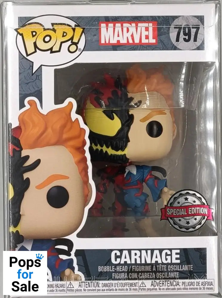 #797 Carnage (Transforming) - Marvel Funko POP