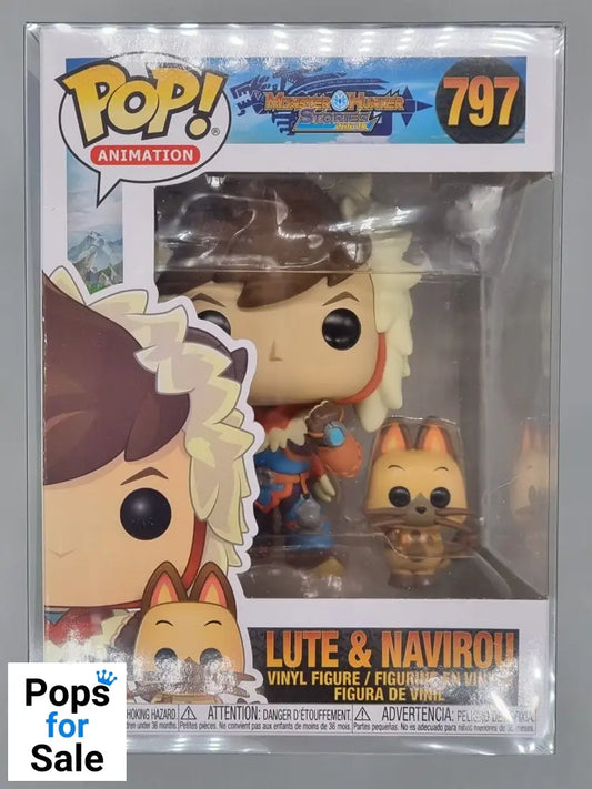 #797 Lute & Navirou - Monster Hunter Funko POP