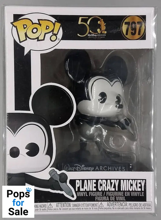 797 Plane Crazy Mickey (Archives) - Disney Funko POP