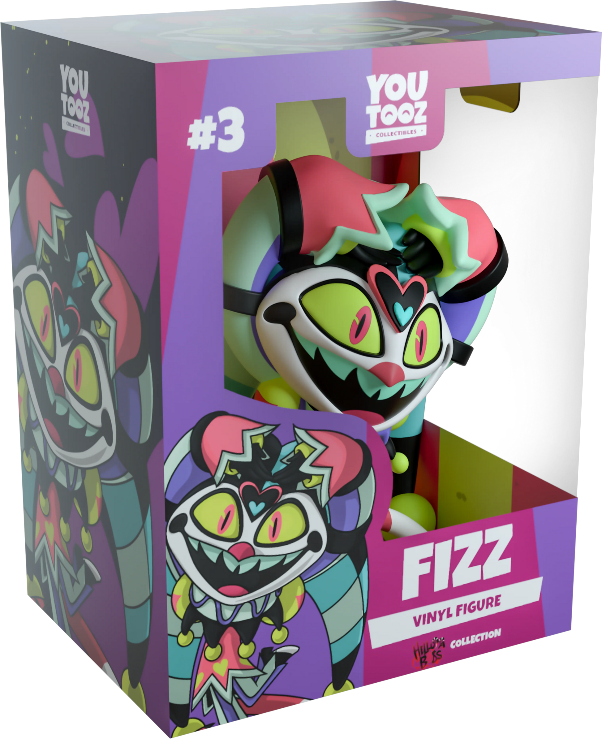 Helluva Boss Vinyl figurine Fizz 12 cm - Youtooz Action Figure
