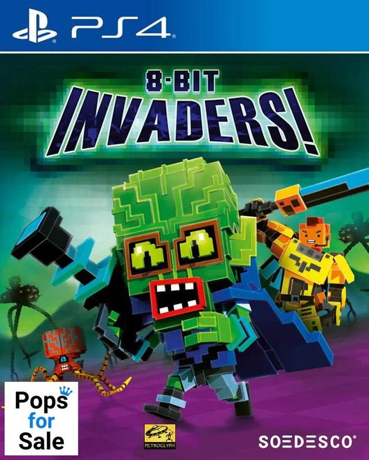 8-Bit Invaders for Playstation 4 (PS4)