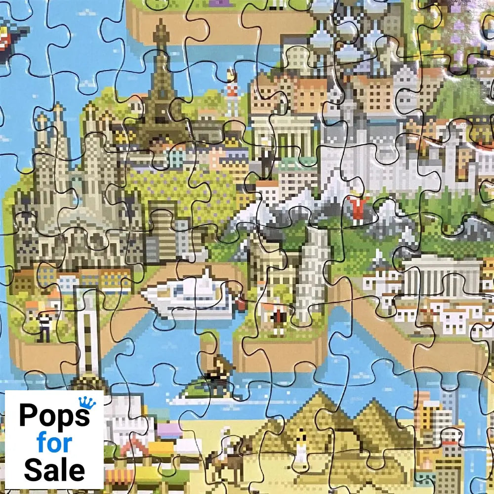 8-Bit Pixel Puzzle World Level 3 1000 Pieces