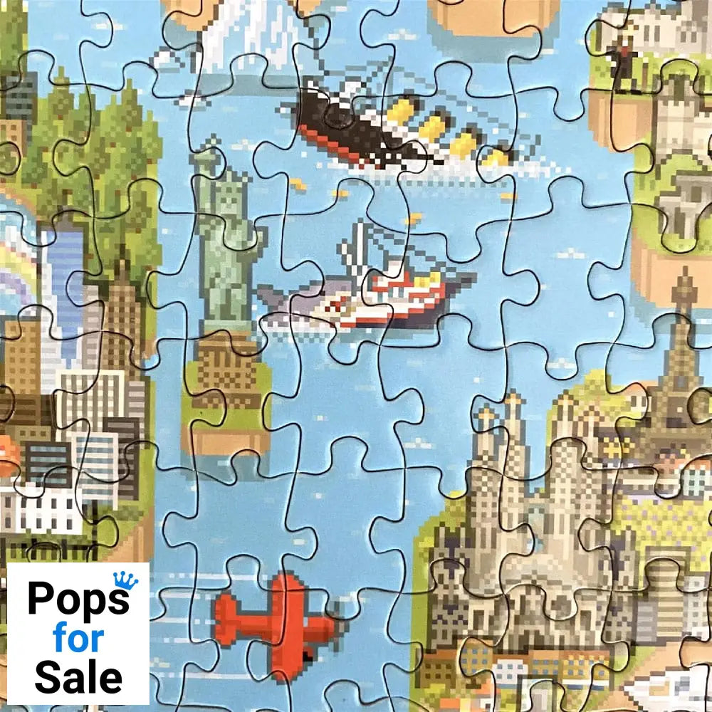 8-Bit Pixel Puzzle World Level 3 1000 Pieces