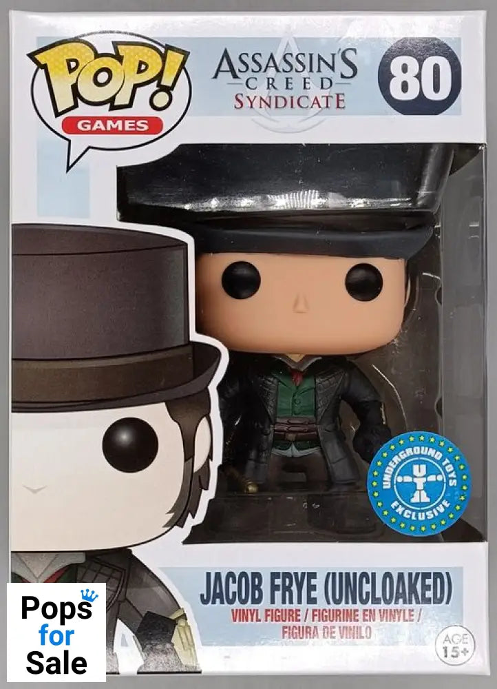 #80 Jacob Frye (Uncloaked) - Assassins Creed - Box Damaged Funko POP