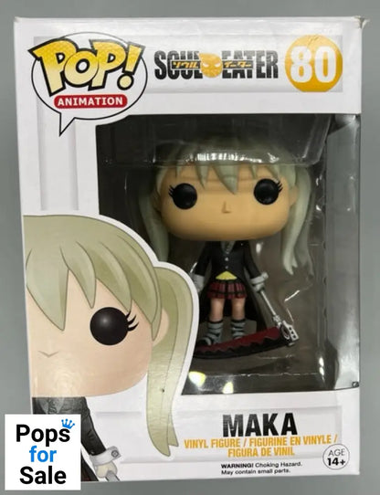 #80 Maka - Soul Eater - Box Damaged Funko POP