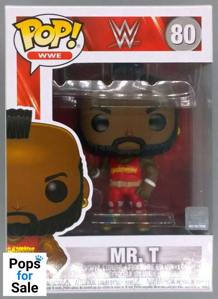 #80 Mr. T - WWE Funko POP