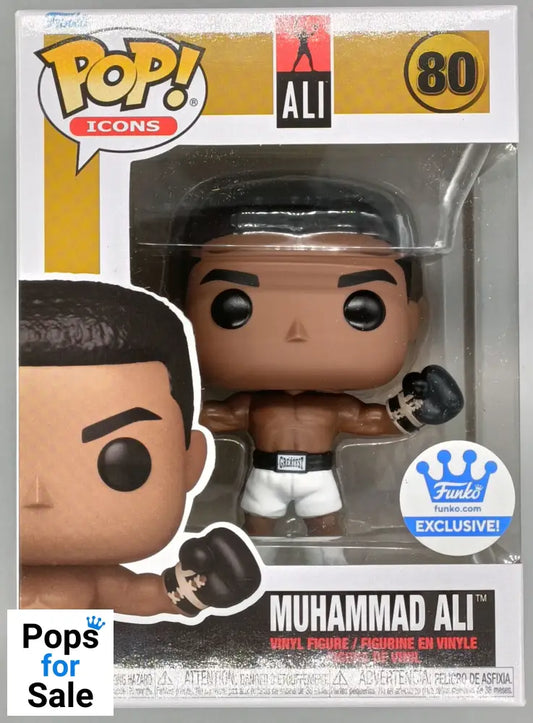 80 Muhammad Ali (Arms Out) - Boxing Funko POP - Brand New