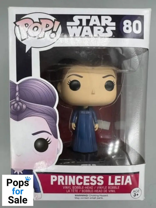 #80 Princess Leia - Star Wars - Box Damaged Funko POP