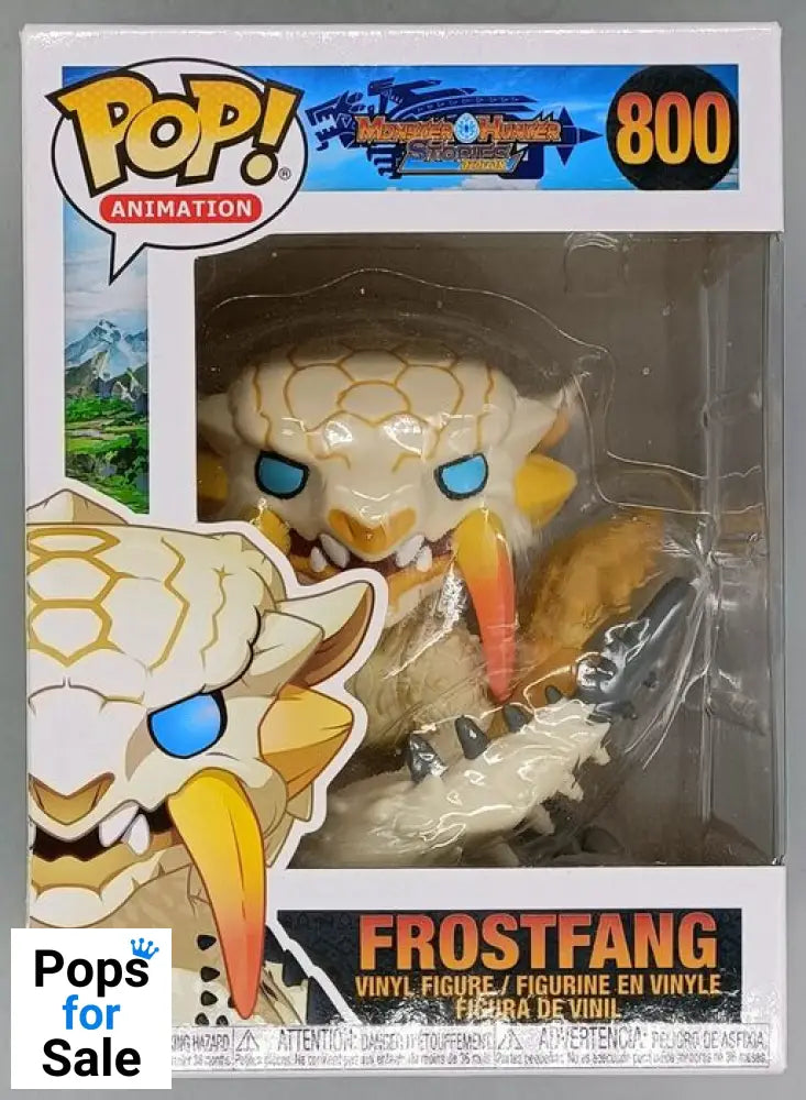 #800 Frostfang - Monster Hunter Stories Ride On Box Damaged Funko POP