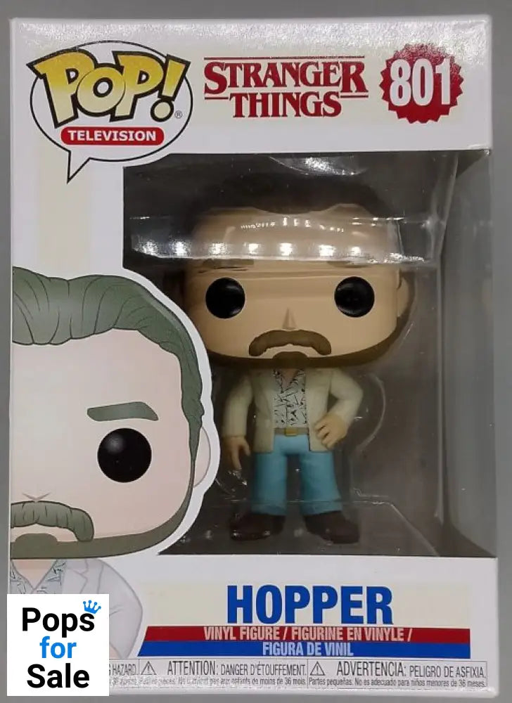 #801 Hopper (Date) - Stranger Things Funko POP