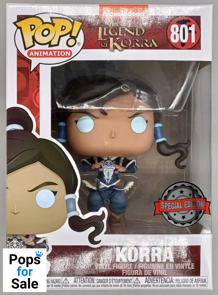 #801 Korra (Avatar State) - The Legend Of Korra Funko POP