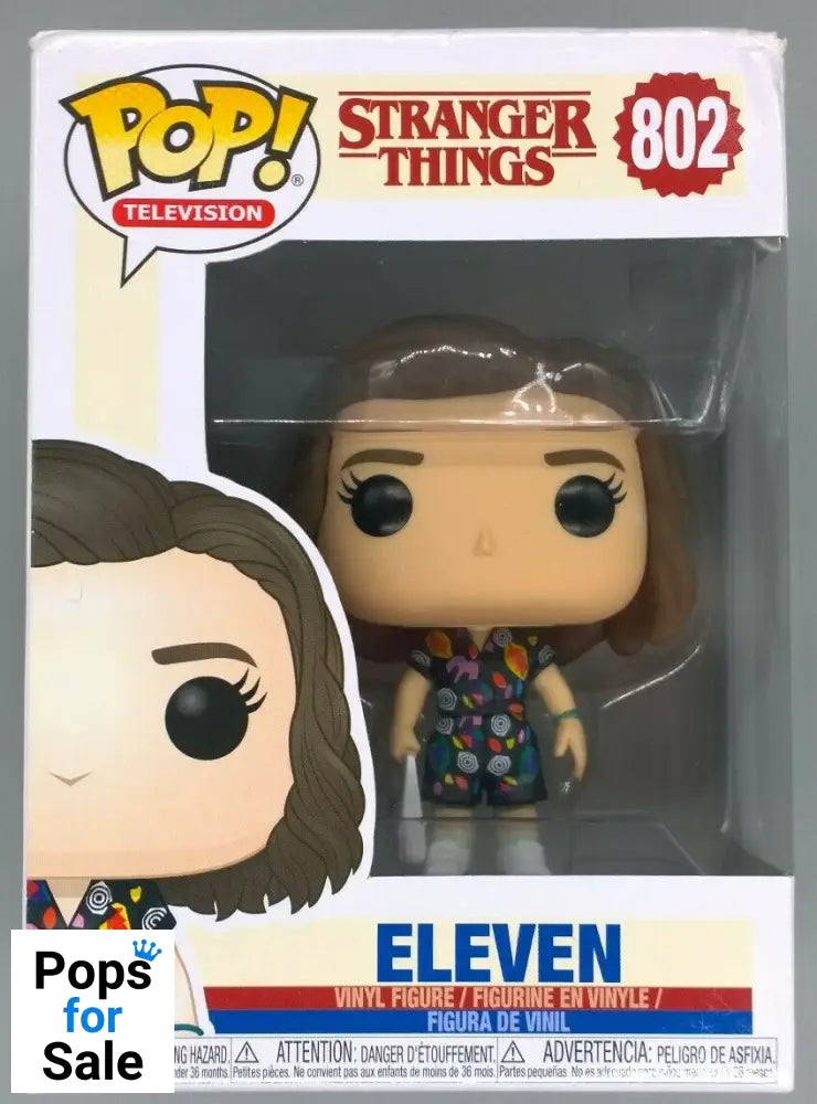 #802 Eleven (Mall) - Stranger Things - Box Damaged Funko POP