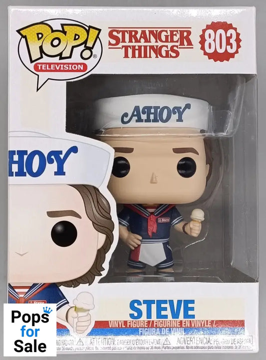 803 Steve (w/ Ice Cream) - Stranger Things Funko POP