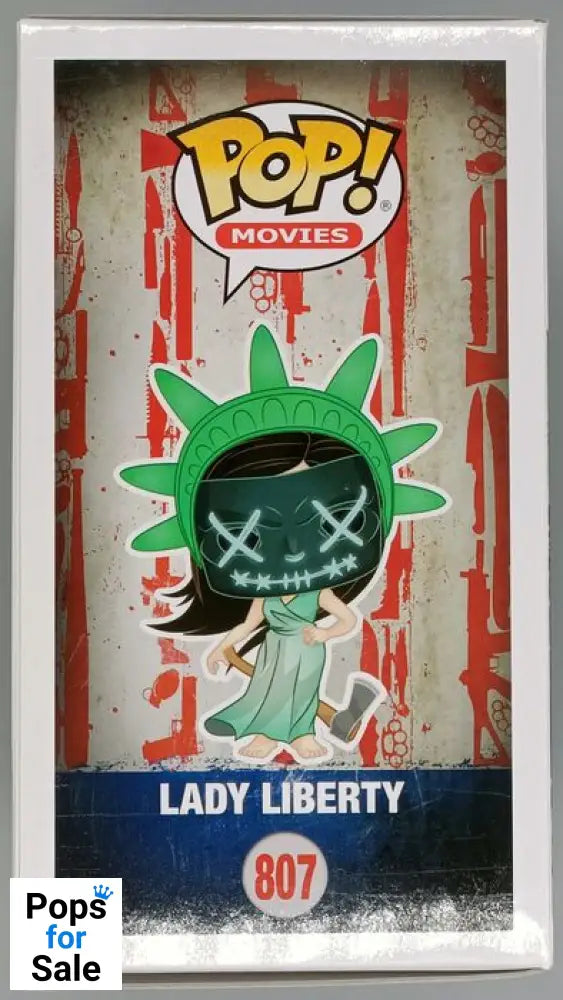 #807 Lady Liberty - The Purge Election Year Funko POP