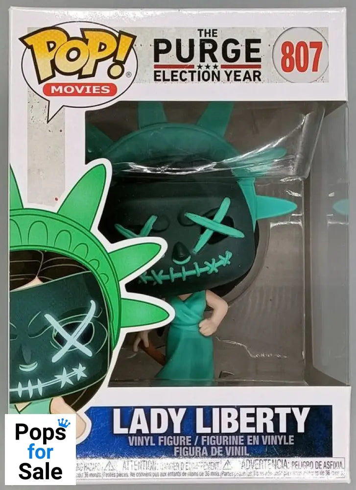 #807 Lady Liberty - The Purge Election Year Funko POP