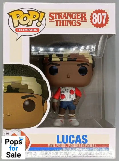 807 Lucas (Casual) - Stranger Things - Box Damaged Funko POP