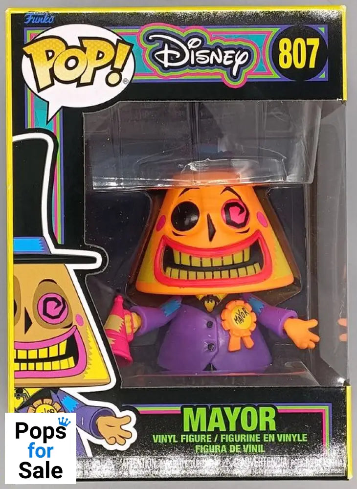 #807 Mayor - Blacklight - Disney TNBC Funko POP