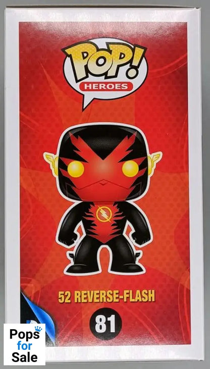 #81 Reverse-Flash (New 52) - DC Super Heroes Funko POP