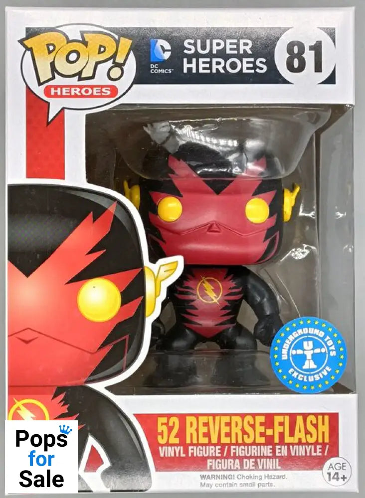 #81 Reverse-Flash (New 52) - DC Super Heroes Funko POP