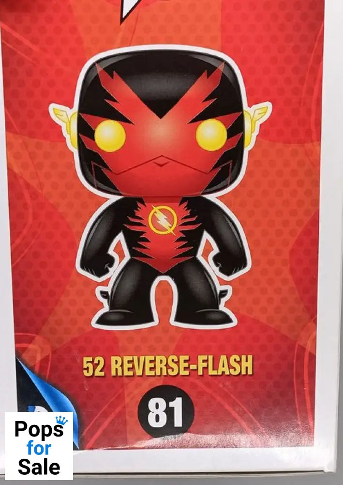 #81 ReverseFlash (New 52) - DC Super Heroes - Box Damaged Funko POP