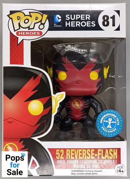 #81 ReverseFlash (New 52) - DC Super Heroes - Box Damaged Funko POP