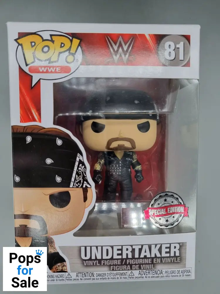 #81 Undertaker (Boneyard) - WWE Funko POP