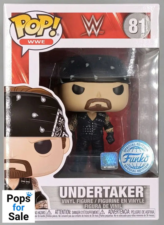 81 Undertaker (Boneyard) - WWE Funko POP - Brand New