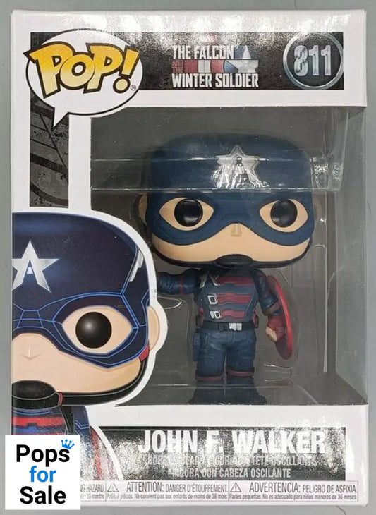 811 John F. Walker -  Marvel  Falcon & Winter Soldier - Box Damaged Funko POP