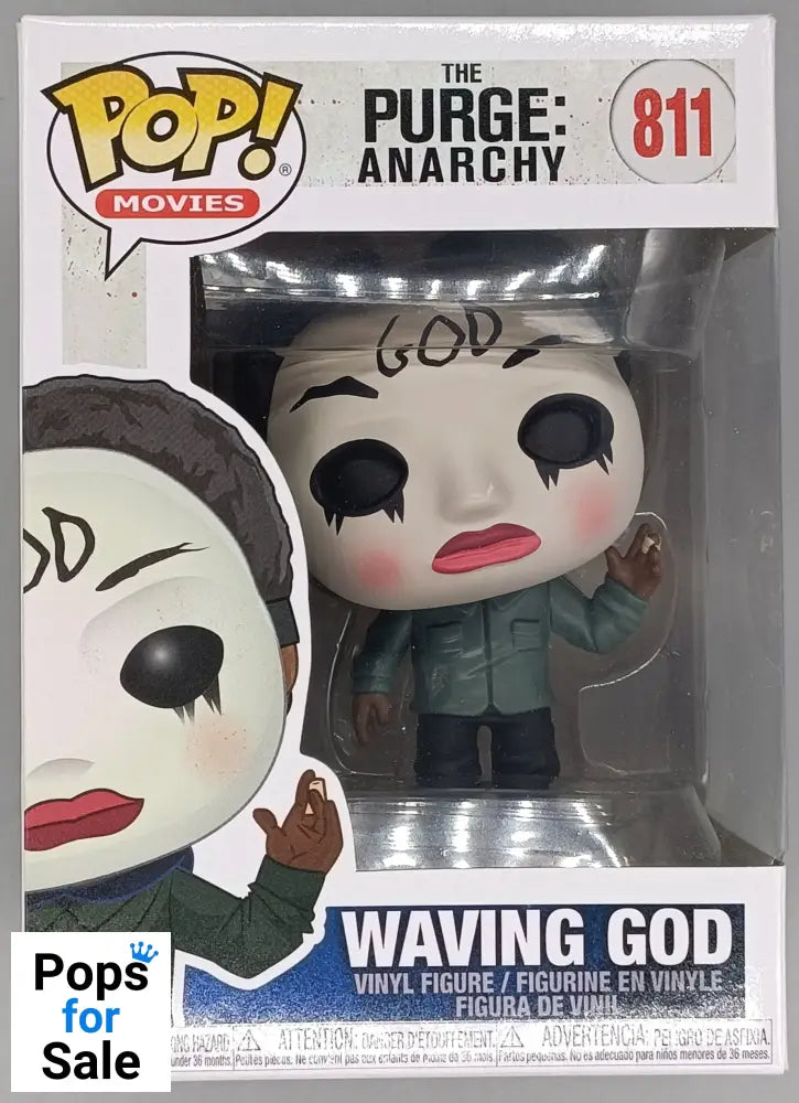 811 Waving God - The Purge Anarchy - Horror - Funko POP - Box Damaged
