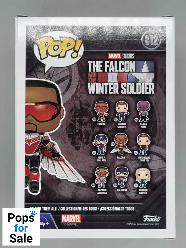 #812 Falcon (Flying) - Marvel The Falcon & Winter Soldier Funko POP