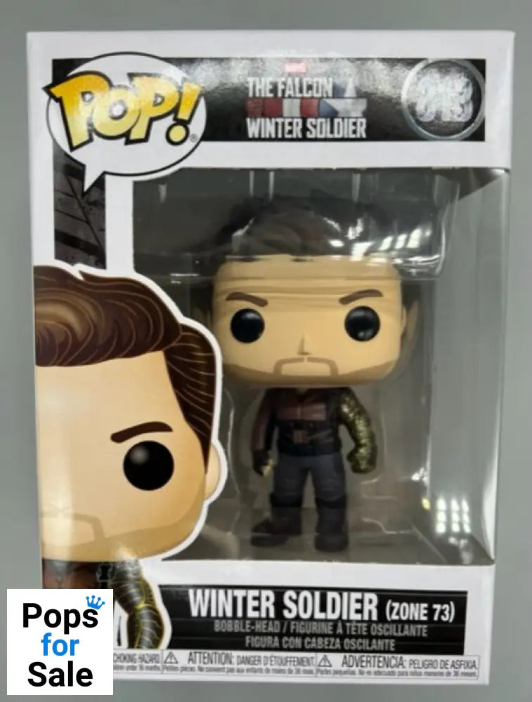 #813 Winter Soldier (Zone 73) Marvel Falcon & Winter Soldier Funko POP