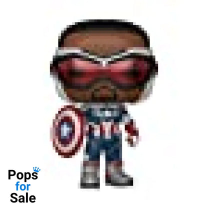 #814 Captain America - Marvel Falcon & Winter Soldier Funko POP