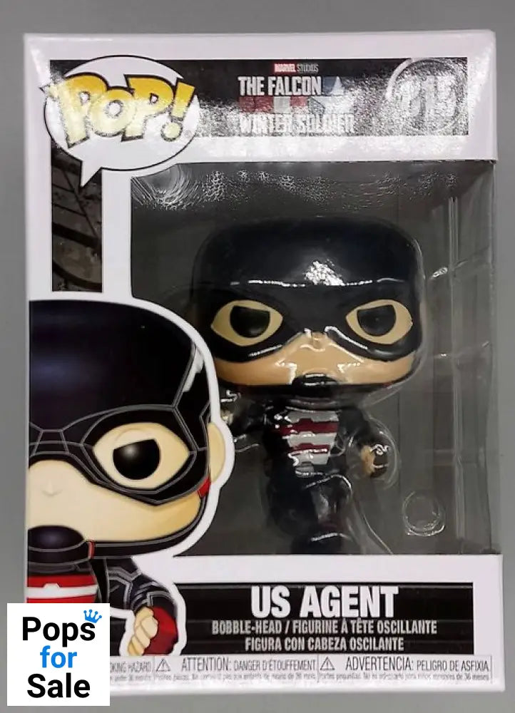 815 US Agent - Marvel Falcon & Winter Soldier Funko POP