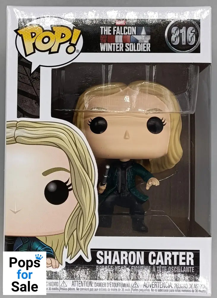 #816 Sharon Carter - Marvel Falcon & Winter Soldier Funko POP