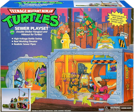 Teenage Mutant Ninja Turtles Building Secret Sewer Lid Playset Mutant Module - Exclusive 30 cm - [New]