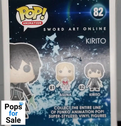 #82 Kirito - Sword Art Online - Box Damaged Funko POP