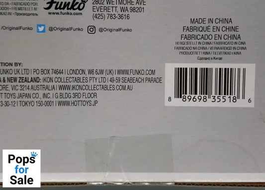 82 Ron Weasley Riding Chess Piece Movie Moment - Harry Potter Funko POP - Damaged Box