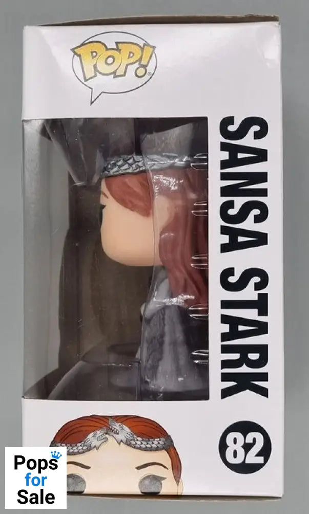 #82 Sansa Stark (Queen of the North)  Game of Thrones Box Damaged Funko POP