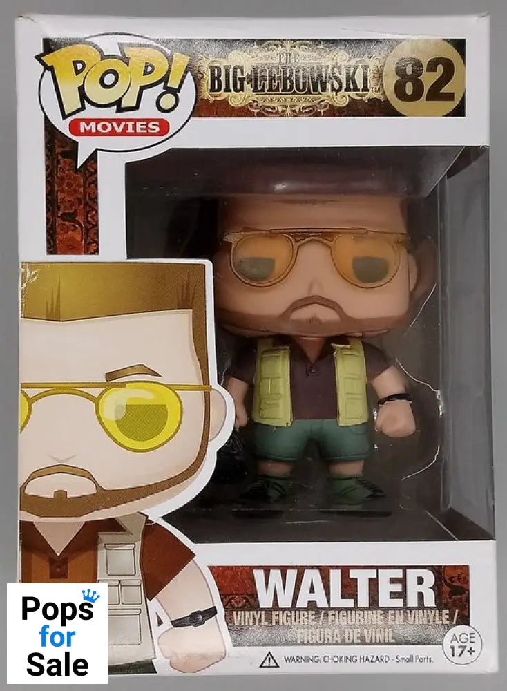 #82 Walter - The Big Lebowski - Box Damaged Funko POP