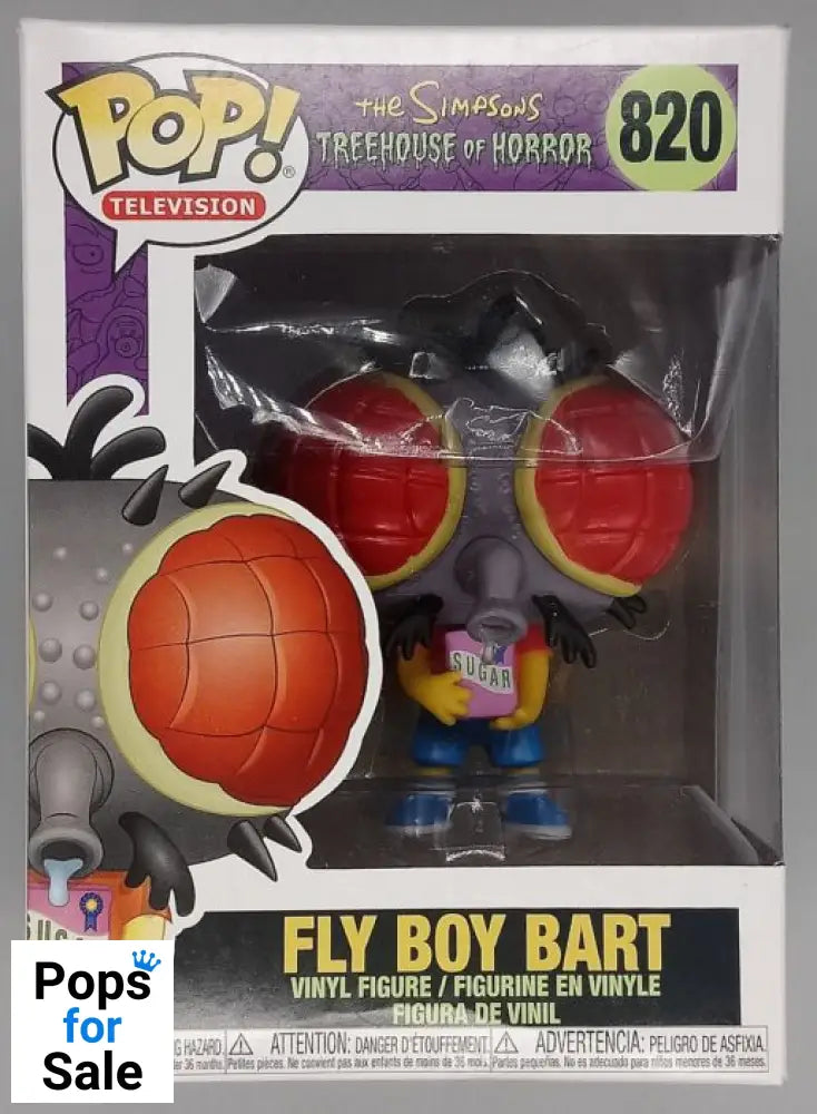 #820 Fly Boy Bart - The Simpsons Funko POP