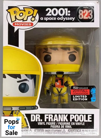 #823 Dr. Frank Poole - 2001: A Space Odyssey - 2019 Box Damaged Funko POP