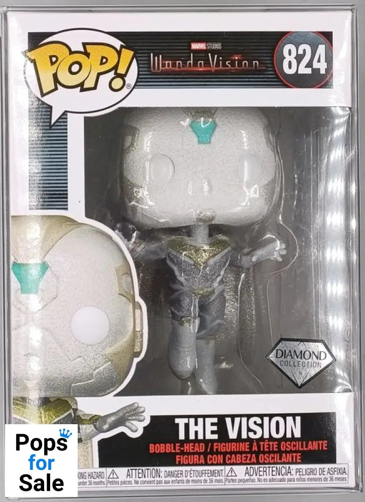 824 The Vision Diamond - Marvel Wandavision Funko POP