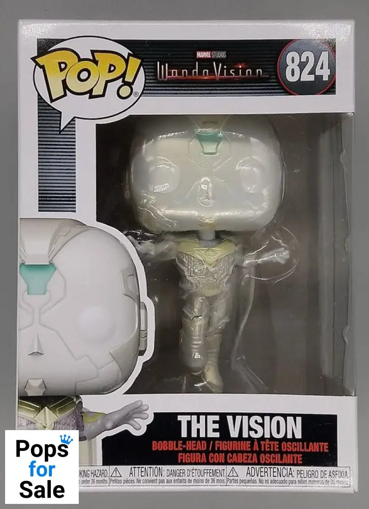 824 The Vision - Marvel WandaVision - Box Damaged Funko POP