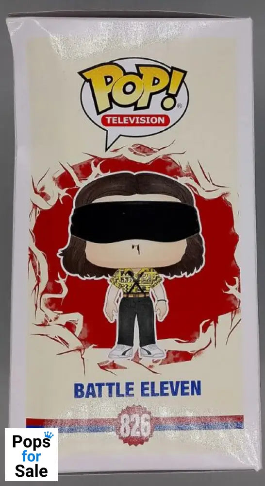 #826 Battle Eleven - Stranger Things - Box Damaged Funko POP